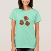papaver t-shirt (Voorkant)