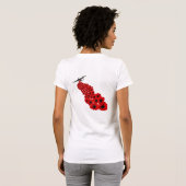 Papaver T-shirt (Achterkant volledig)