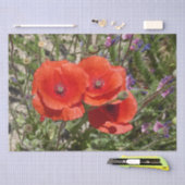 PAPAVERBLOEMEN TISSUEPAPIER (Craft)