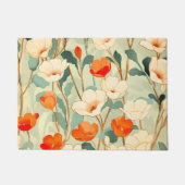 papaverbloesem deurmat (Voorkant)