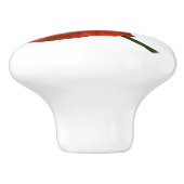 papaverknop keramische knop (Zijkant)