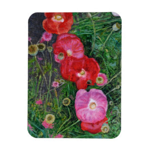 Papavers 2009 magneet