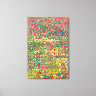 Papavers 2012 canvas afdruk