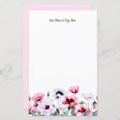 Papavers - Aangepaste schrijfbenodigdheden (Voorkant / Achterkant)