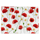 Papavers en mazen groot cadeauzakje (Achterkant)