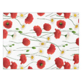 Papavers en mazen tafelkleed (Voorkant (Horizontaal))