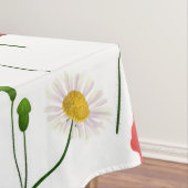 Papavers en mazen tafelkleed (Voorbeeld)