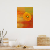 Papavers in bloei poster (Keuken)