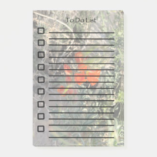 papavers in bloem-kleverige noten post-it® notes