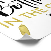 Papavers in de Baby van het Wieg Poster (Hoek)