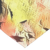 Papavers in een zwarte omlijsting van glas tafelkleed (Gekanteld)