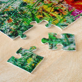 Papavers in het Natuur-landschap van de beemduw Legpuzzel (Zijkant)