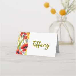  papavers plaatsen kaarten