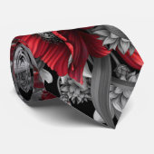 Papavers Pop Stropdas (Opgerold)