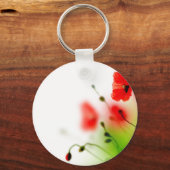Papavers Sleutelhanger (Voorkant)