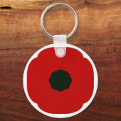 Papavers Sleutelhanger (Voorkant)