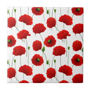 Papavers Tegeltje