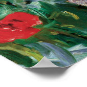 Papavers van John Singer Sargent,  bloemen Poster (Hoek)