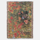 Papavers van Robert Vonnoh,  impressionisme Deken (Voorkant Verticaal)