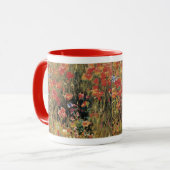 Papavers van Robert Vonnoh,  impressionisme Mok (Voorkant links)