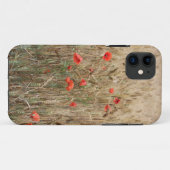 Papavers veld iPhone 5/5S hoesje (Achterkant (horizontaal))