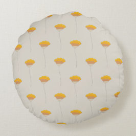 Papavers veld rond kussen