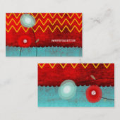 Papavers Visitekaartje (Voorkant / Achterkant)