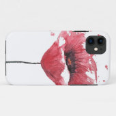Papavers, waterverf Case-Mate iPhone case (Achterkant (horizontaal))