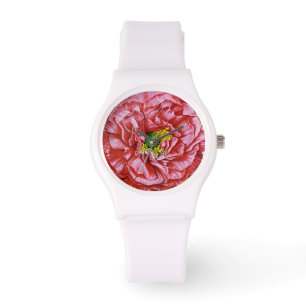Papavers  zaadpakket horloge