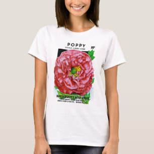 Papavers zaadpakket t-shirt