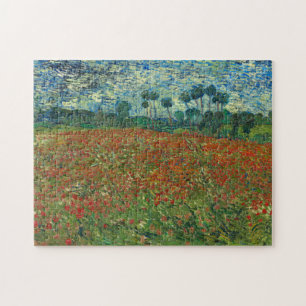 papaverveld   Vincent van Gogh Legpuzzel