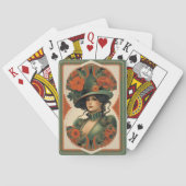 papaververkoper pokerkaarten (Achterkant)