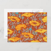  papavery ~ Briefkaart (Voorkant / Achterkant)