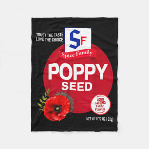 Papaverzaad halloween kruiden kostuum groep bijpas fleece deken