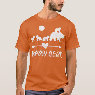 Papaw Beer Shirt met vier Cute Beer Cubft Gift