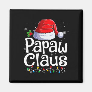 Papaw Claus Kerstmis Kerstman Matching Familie Ker Magneet