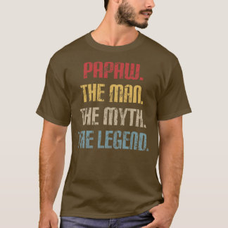 PAPAW HET MAN DE MYTH DE LEGEND Mannen Giften T-shirt