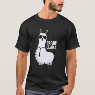 Papaw Lama Papaw Van Het Verjaardagslama Feest Fam T-shirt