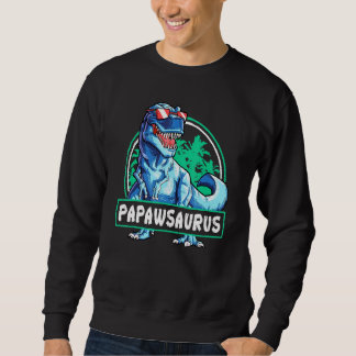 Papaw Saurus Fathers Day T rex Dad Papa Dinosaur M Trui