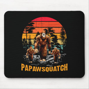 Papaw Squatch Grappige Bigfoot Papa Sasquatch Yeti Muismat