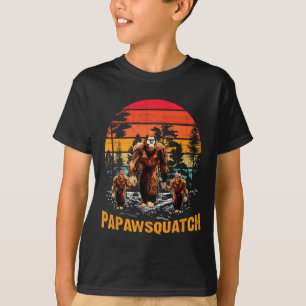 Papaw Squatch Grappige Bigfoot Vader Sasquatch Yet T-shirt