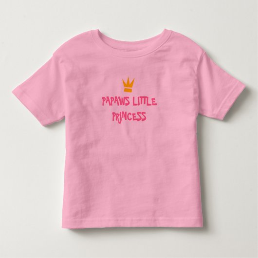 PAPAWS LITTLE PRINCESS SHIRT (Voorkant)