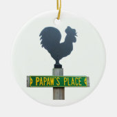 Papaw's Place Ornament (Voorkant)