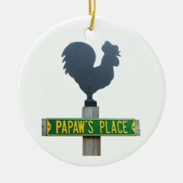 Papaw's Place Ornament