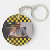 Papaw's Taxi | Funny Grandpa Nickname Sleutelhanger (Achterkant)