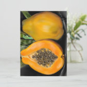 Papaya Gecko Kaart (Staand voorkant)