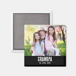 Papé a Fondé Cadeau Magnet Photo