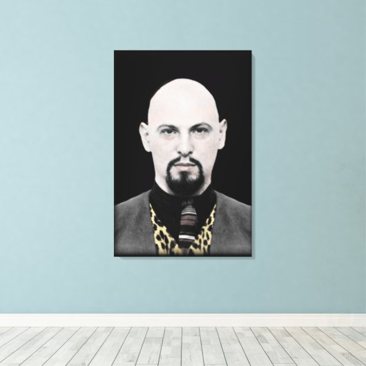 Pape noir sur toile (Insitu (Plancher de Bois))