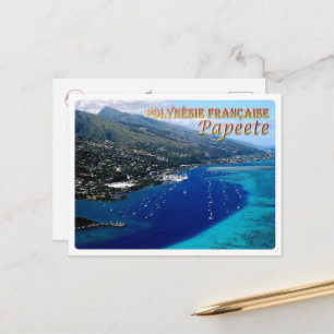 Papeete - Marina Taina - Frans-Polynesië - Briefkaart