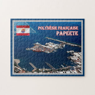 Papeete - Port - Frans-Polynesië - Legpuzzel